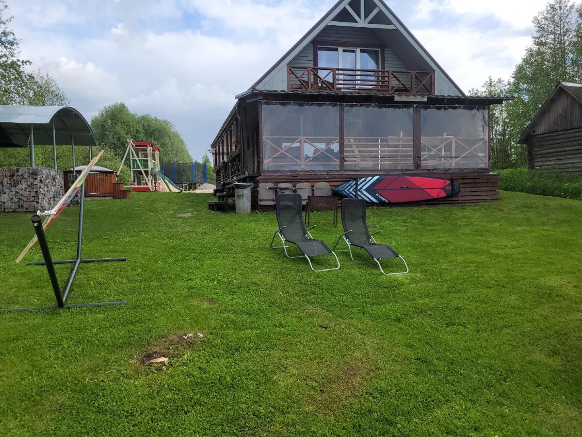 Zarini Villa Krāslava Exteriör bild