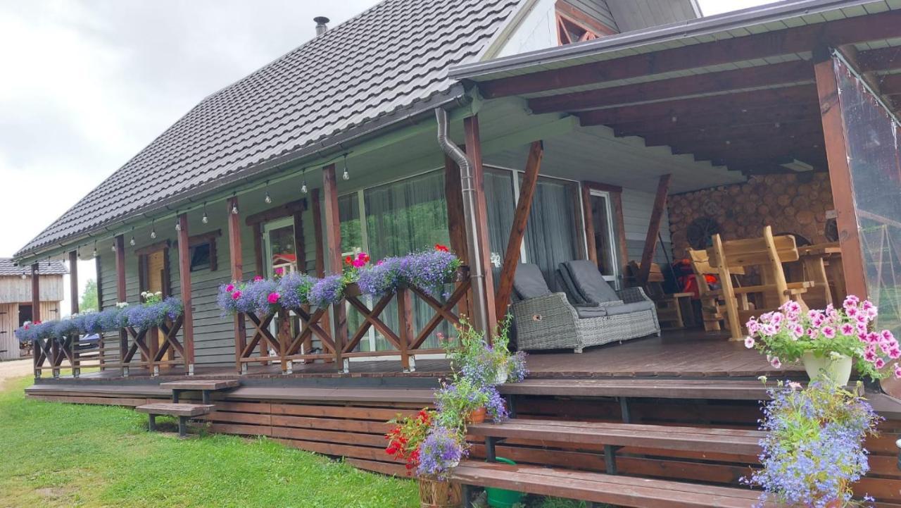 Zarini Villa Krāslava Exteriör bild
